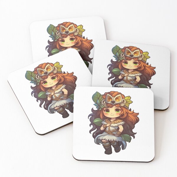 Item preview, dnd female druid sticker designed and sold by TellezStickers.