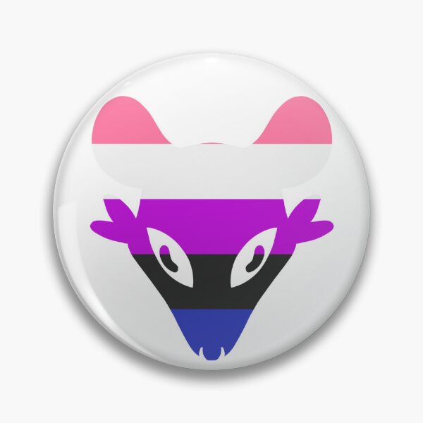 Item preview, Genderfluid Possum designed and sold by RiverRainStudio.