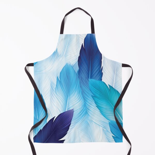 Item preview, Blue elegant feathers pattern designed and sold by AdrianGrosu.