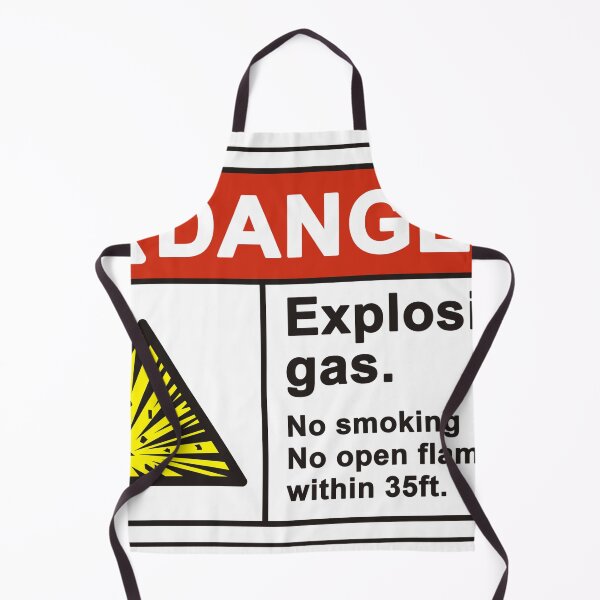 Item preview, Danger explosive gas designed and sold by Weird-Artss.