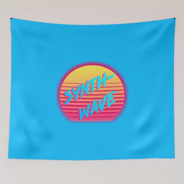 Item preview, synthwave designed and sold by frauenbrauen.
