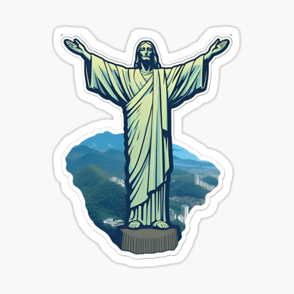 Item preview, Christ the Redeemer - Animated Style designed and sold by HalconMaster.