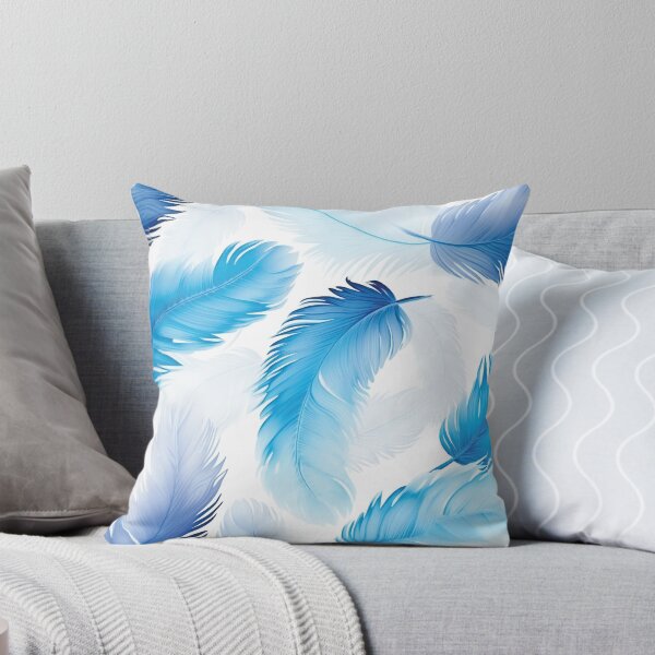 Artikelvorschau, Blue elegant feathers pattern entworfen und verkauft von AdrianGrosu.