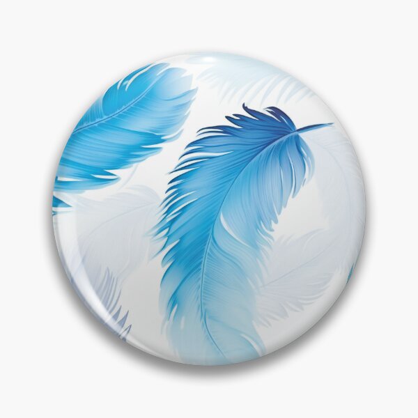 Artikelvorschau, Blue elegant feathers pattern entworfen und verkauft von AdrianGrosu.