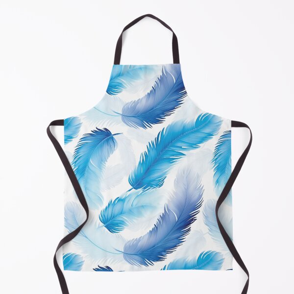 Item preview, Blue elegant feathers pattern designed and sold by AdrianGrosu.