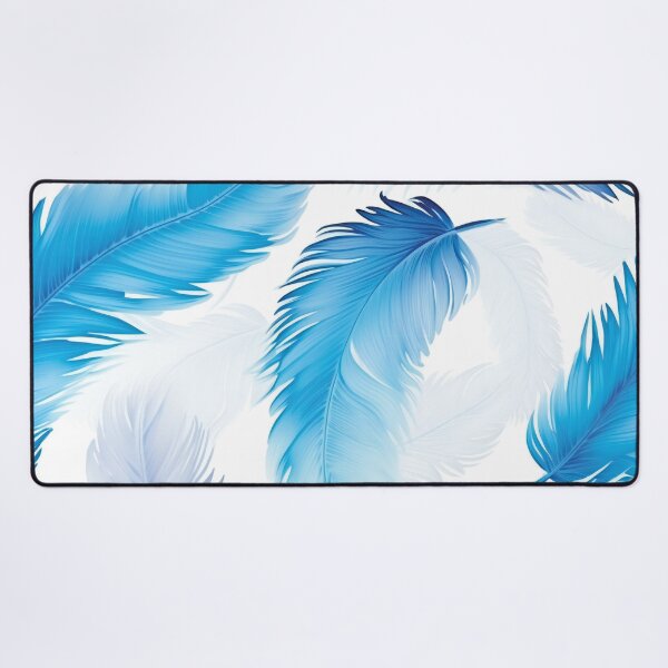 Artikelvorschau, Blue elegant feathers pattern entworfen und verkauft von AdrianGrosu.