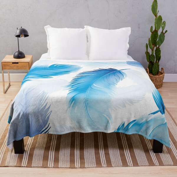 Artikelvorschau, Blue elegant feathers pattern entworfen und verkauft von AdrianGrosu.