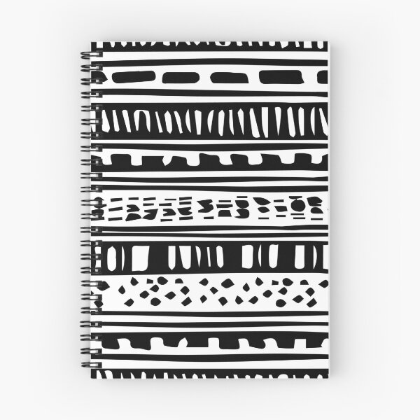 Item preview, Black white border abstract tribal seamless pattern designed and sold by essskina.