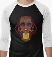 Dora Milaje: Move, or You Will Be Moved (version 2) Men's Baseball ¾ T-Shirt