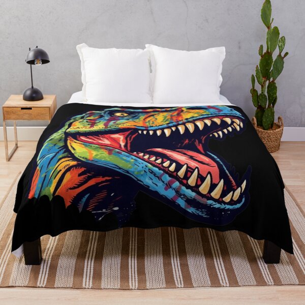 Item preview, Pride Month Acid Demon Rainbow T-Rex designed and sold by NapNapSleeper.