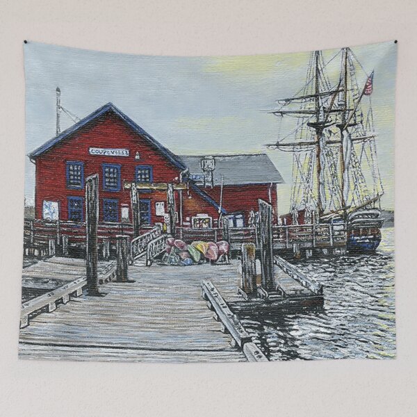 Item preview, Coupeville Pier w/ Cutty Sark designed and sold by alsbydesign.