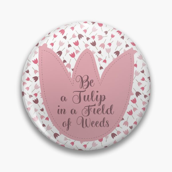 Item preview, Sweet Simple Pink Tulip Pattern - All direction designed and sold by MagaliC.