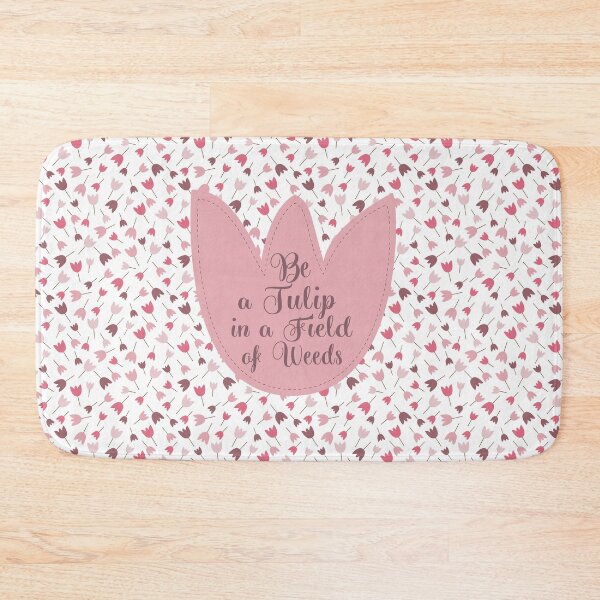 Item preview, Sweet Simple Pink Tulip Pattern - All direction designed and sold by MagaliC.