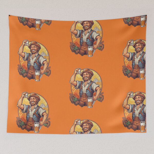 Item preview, Cozy beer enjoyment in Bavarian costume designed and sold by No-No-Name.