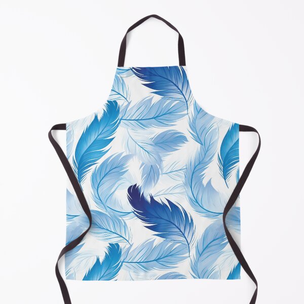 Item preview, Blue elegant feathers pattern designed and sold by AdrianGrosu.
