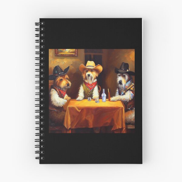 Item preview, Dogs In a Saloon designed and sold by CrankyOldDude.