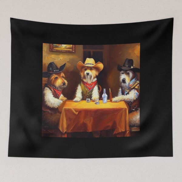 Artikelvorschau, Dogs In a Saloon entworfen und verkauft von CrankyOldDude.
