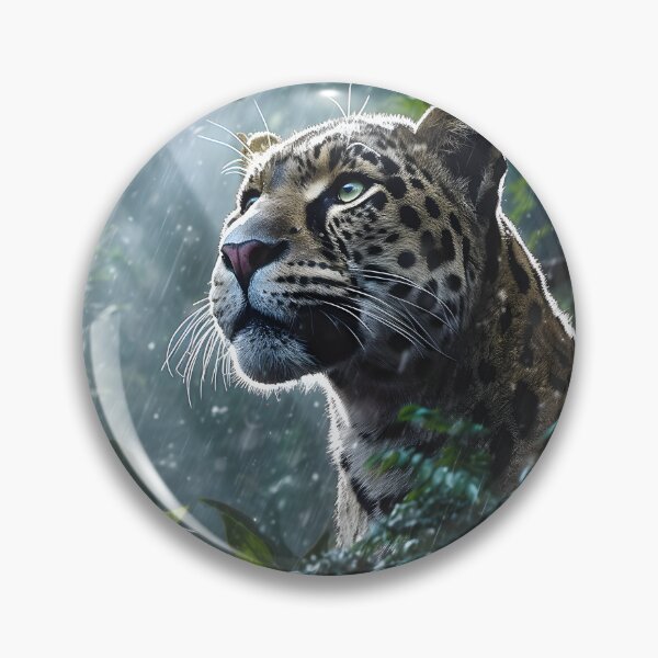 Item preview, Powerful Leopard designed and sold by Cr-AI-tive.