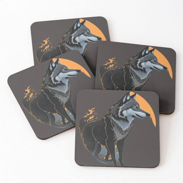 Item preview, Majestic dark blue wolf Billabong style designed and sold by tarod7.