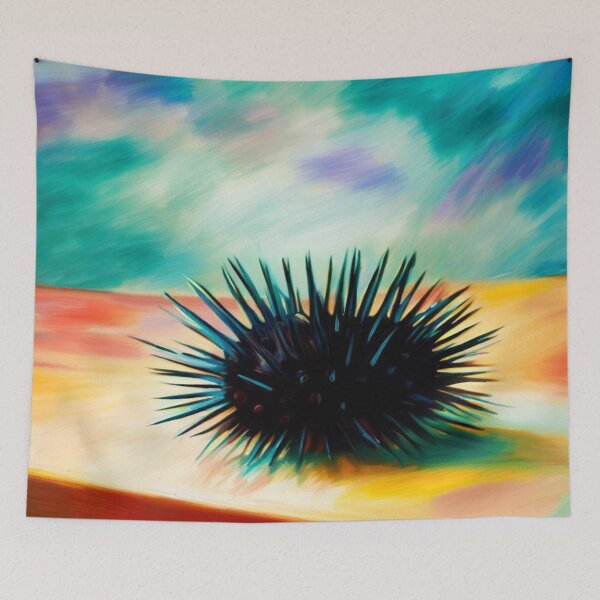 Item preview, Sea urchin on a table   designed and sold by Donkey's Salad.