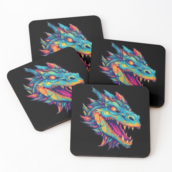 Item preview, Drag-on Deez - Pride Month Demon Rainbow Acid Dragon designed and sold by NapNapSleeper.