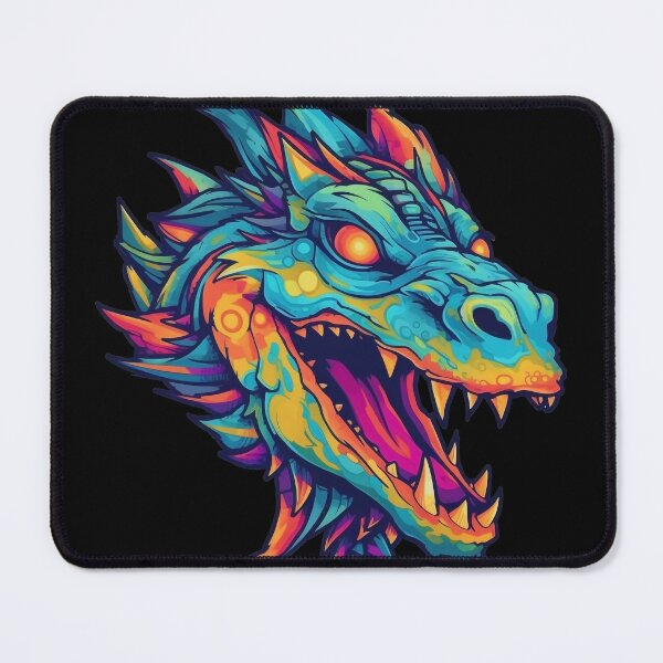 Item preview, Drag-on Deez - Pride Month Demon Rainbow Acid Dragon designed and sold by NapNapSleeper.