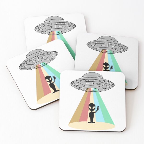 Item preview, Alien UFO Descends To Earth designed and sold by hemp3x.