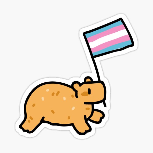 Artikel-Vorschau von Transgender-Stolz Wasserschwein, designt und verkauft von TeaBag114.