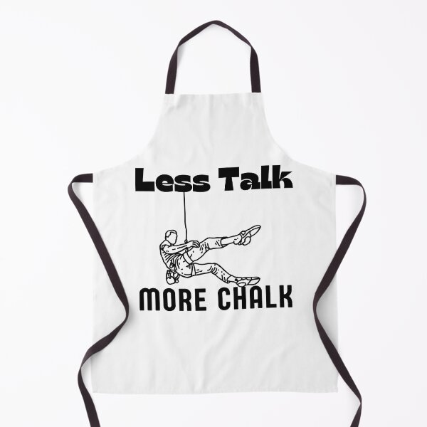 Item preview, Less Talk More Chalk , Free Climber Climbing - Funny Rock Climbing Quote designed and sold by unique things.