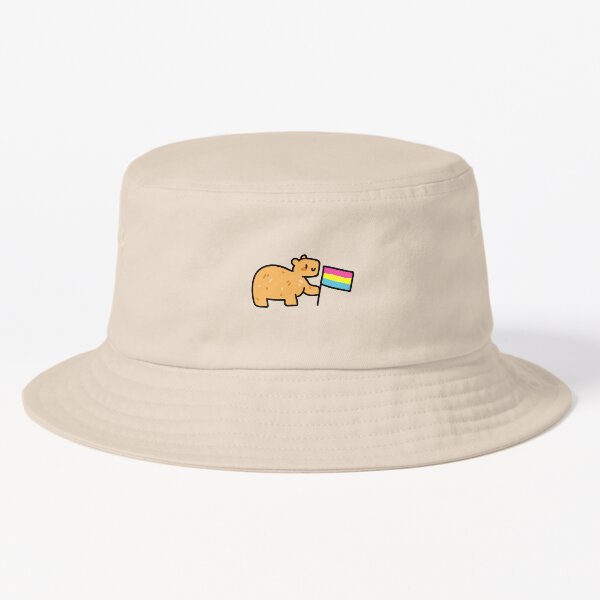 Item preview, pansexueller Stolz Capybara designed and sold by TeaBag114.