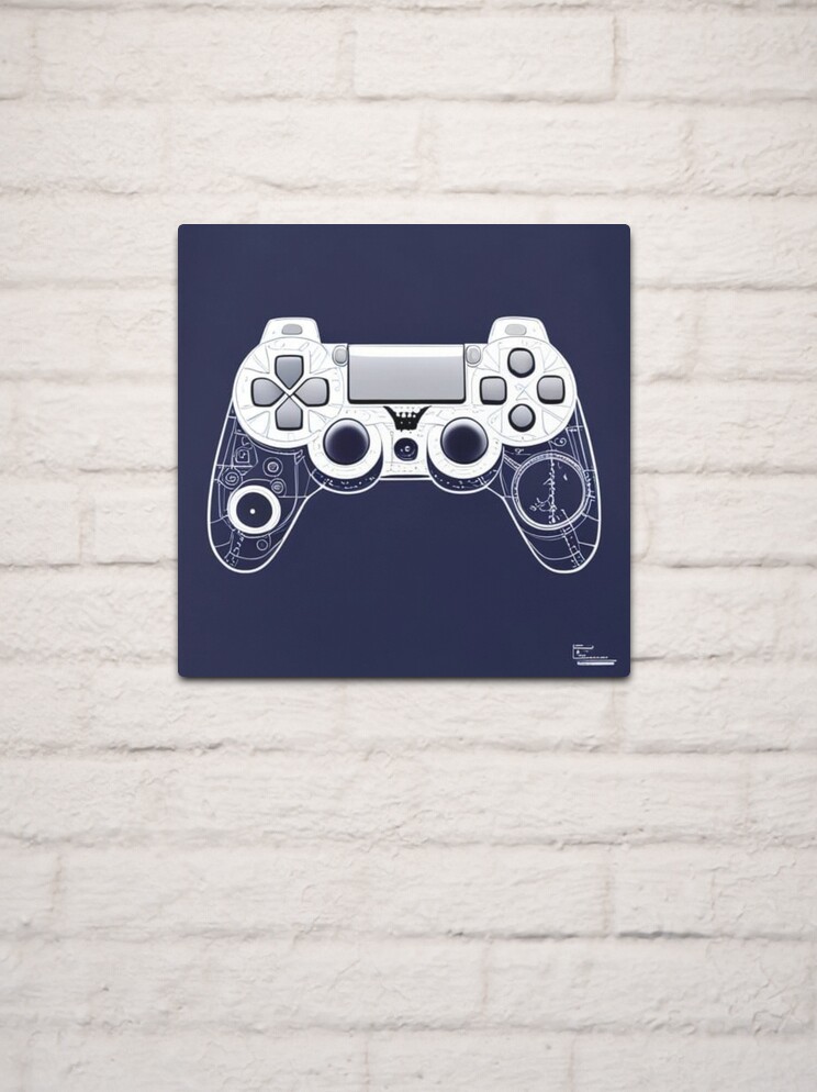 Metal playstation store controller