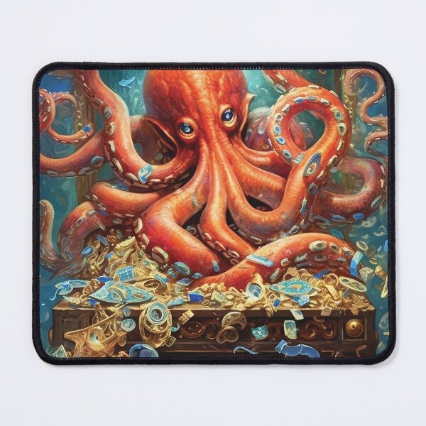 Item preview, Octopus // Illustration designed and sold by KalicoDesignUS.