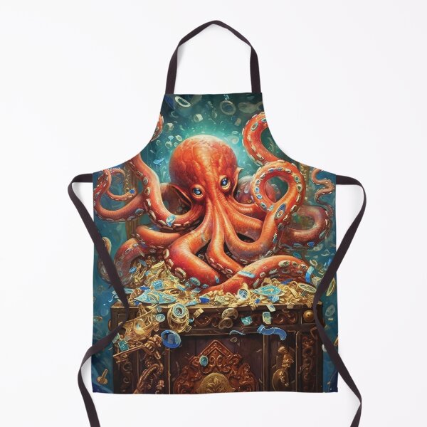 Item preview, Octopus // Illustration designed and sold by KalicoDesignUS.