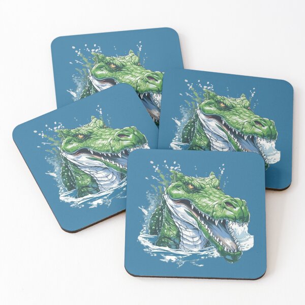 Item preview, Green Croc Crocodile designed and sold by LoLovi.