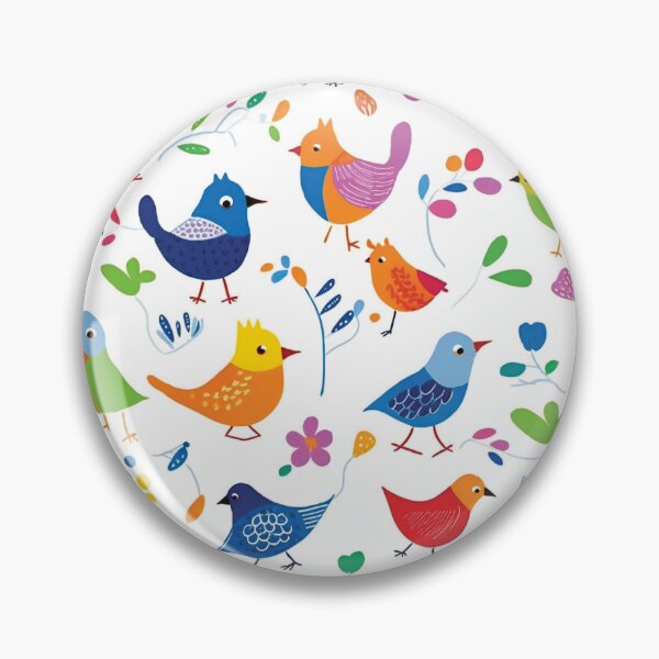 Artikelvorschau, Funny Colorful Cartoon Birds entworfen und verkauft von AdrianGrosu.
