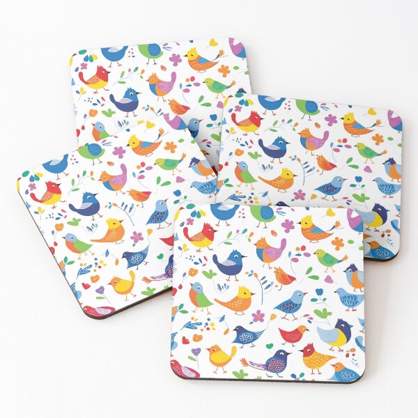 Artikelvorschau, Funny Colorful Cartoon Birds entworfen und verkauft von AdrianGrosu.