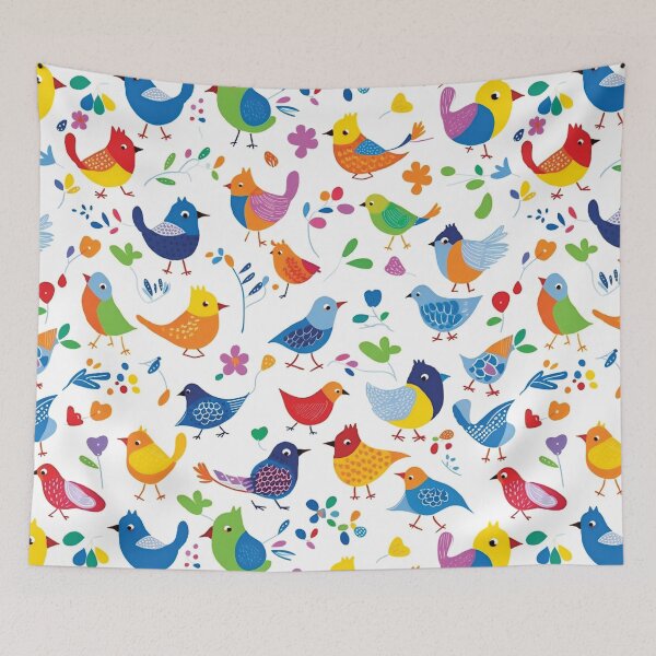 Artikelvorschau, Funny Colorful Cartoon Birds entworfen und verkauft von AdrianGrosu.