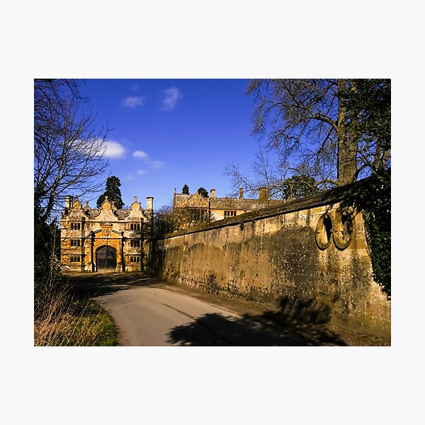 Manor Gatehouse Photographic Print