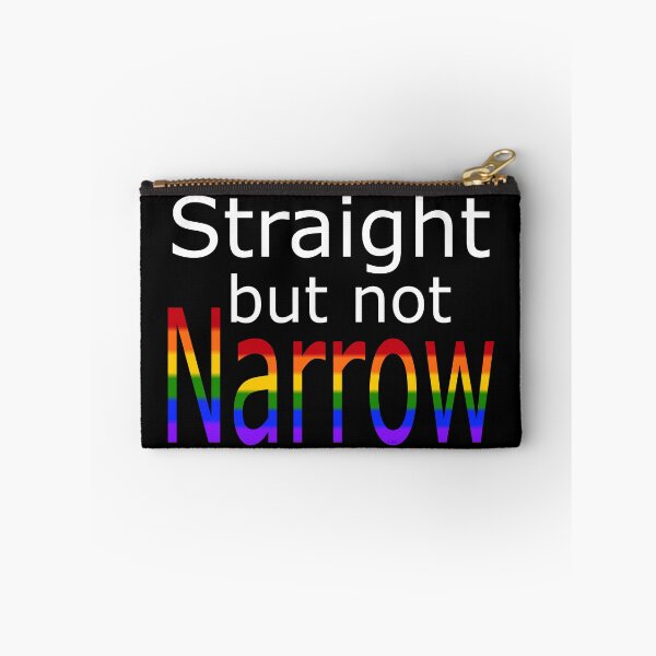 Item preview, Straight But Not Narrow (white text) designed and sold by Falln.