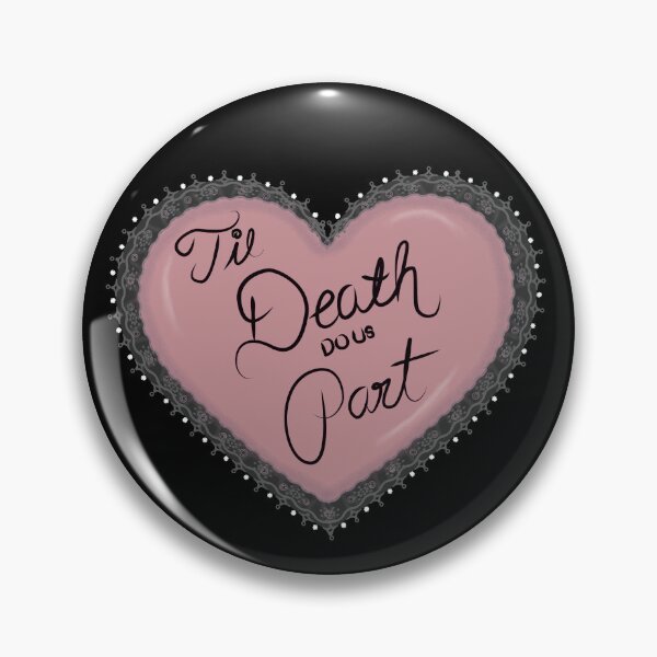 Item preview, Til Death Do us Part Heart designed and sold by robwarnedesigns.
