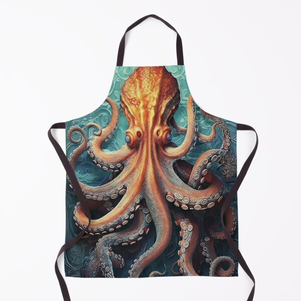 Item preview, Octopus // Illustration designed and sold by KalicoDesignUS.