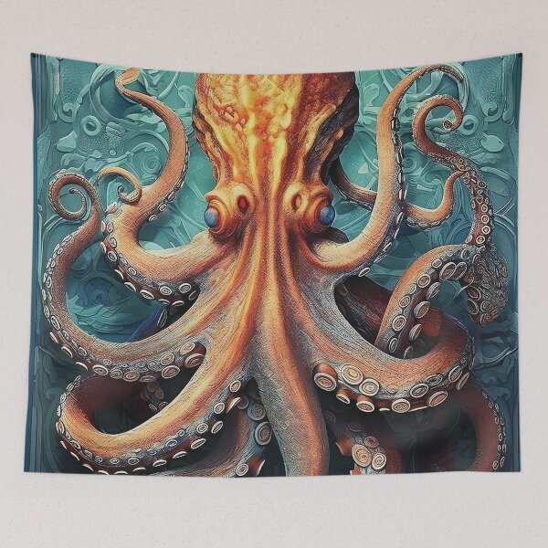 Item preview, Octopus // Illustration designed and sold by KalicoDesignUS.