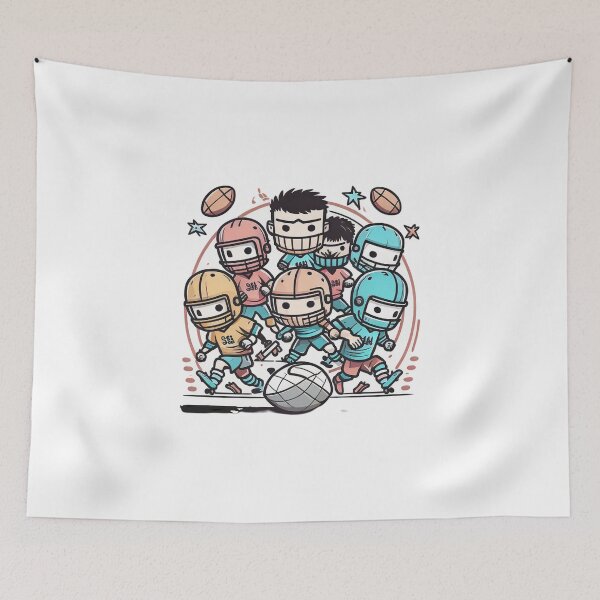 Item preview, Six siege playing football  designed and sold by SplendidStyles.