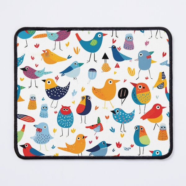 Item preview, Funny Colorful Cartoon Birds designed and sold by AdrianGrosu.