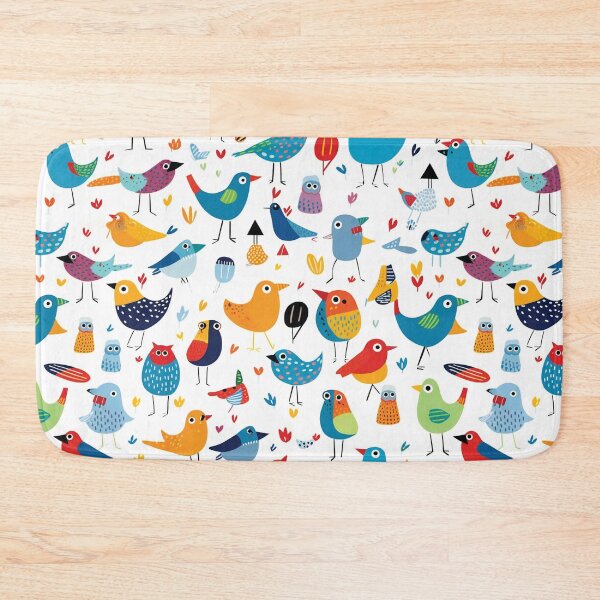 Item preview, Funny Colorful Cartoon Birds designed and sold by AdrianGrosu.