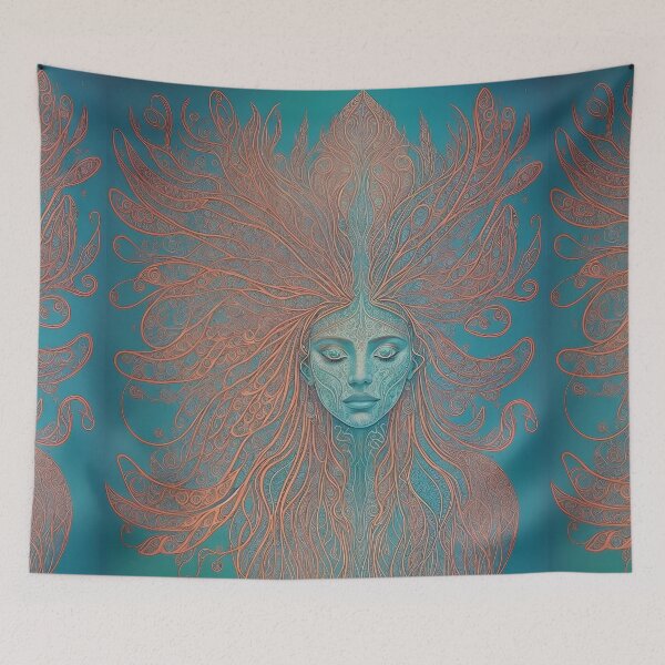 Item preview, Surreal woman-02 designed and sold by Vibrantstroke.