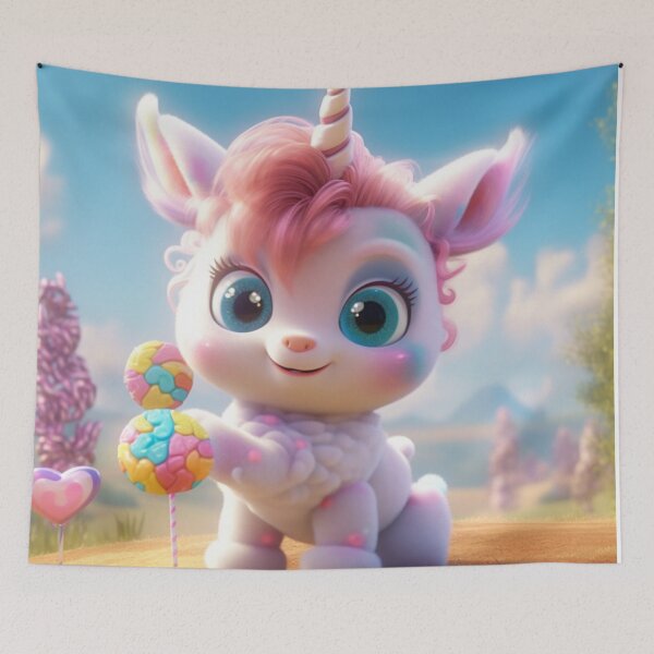 Item preview, Candy Unicorn Enchanted Edition - Candy World Collectible designed and sold by DigitalPixelize.