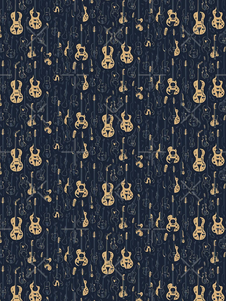 Thumbnail 4 of 4, Samsung Galaxy Phone Case, Modern Abstract Musical Instruments Pattern designed and sold by DesignCentrum.
