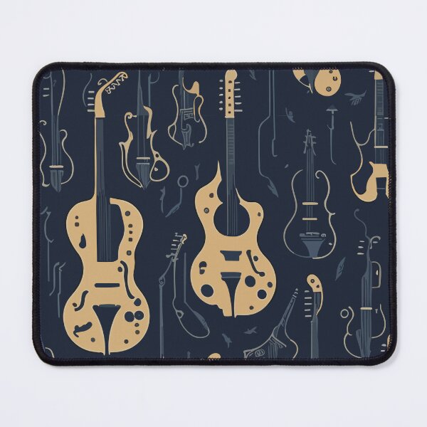 Item preview, Modern Abstract Musical Instruments Pattern  designed and sold by DesignCentrum.