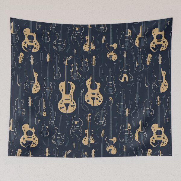 Item preview, Modern Abstract Musical Instruments Pattern  designed and sold by DesignCentrum.